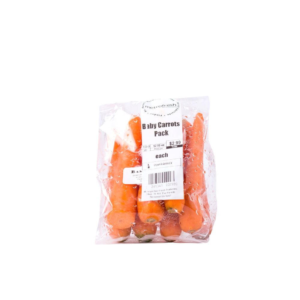 Baby Carrots Pack Carrots, Parsnips, Turnips and Swedes Metro Fresh Norwood 