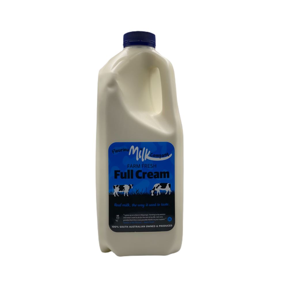 Homogenised Full Cream Milk Dairy Fleurieu Milk Company 