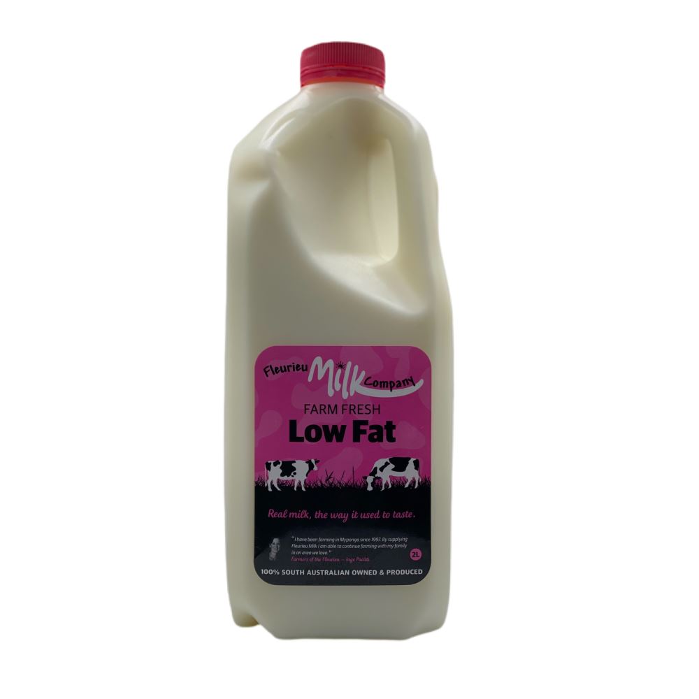 Homogenised Low Fat Milk Dairy Fleurieu Milk Company 