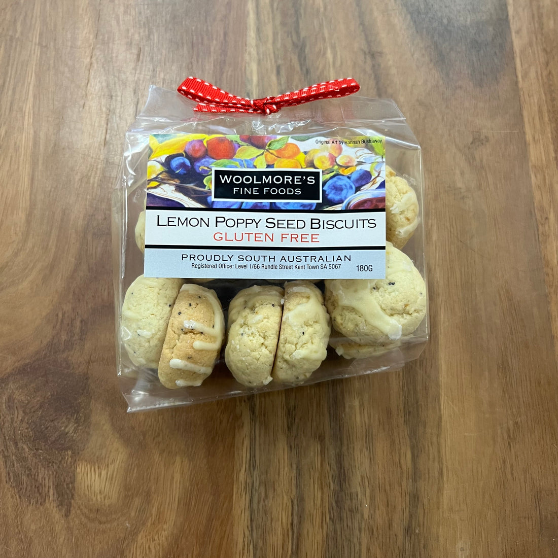 Woolmore’s Lemon Poppy Seed Biscuits