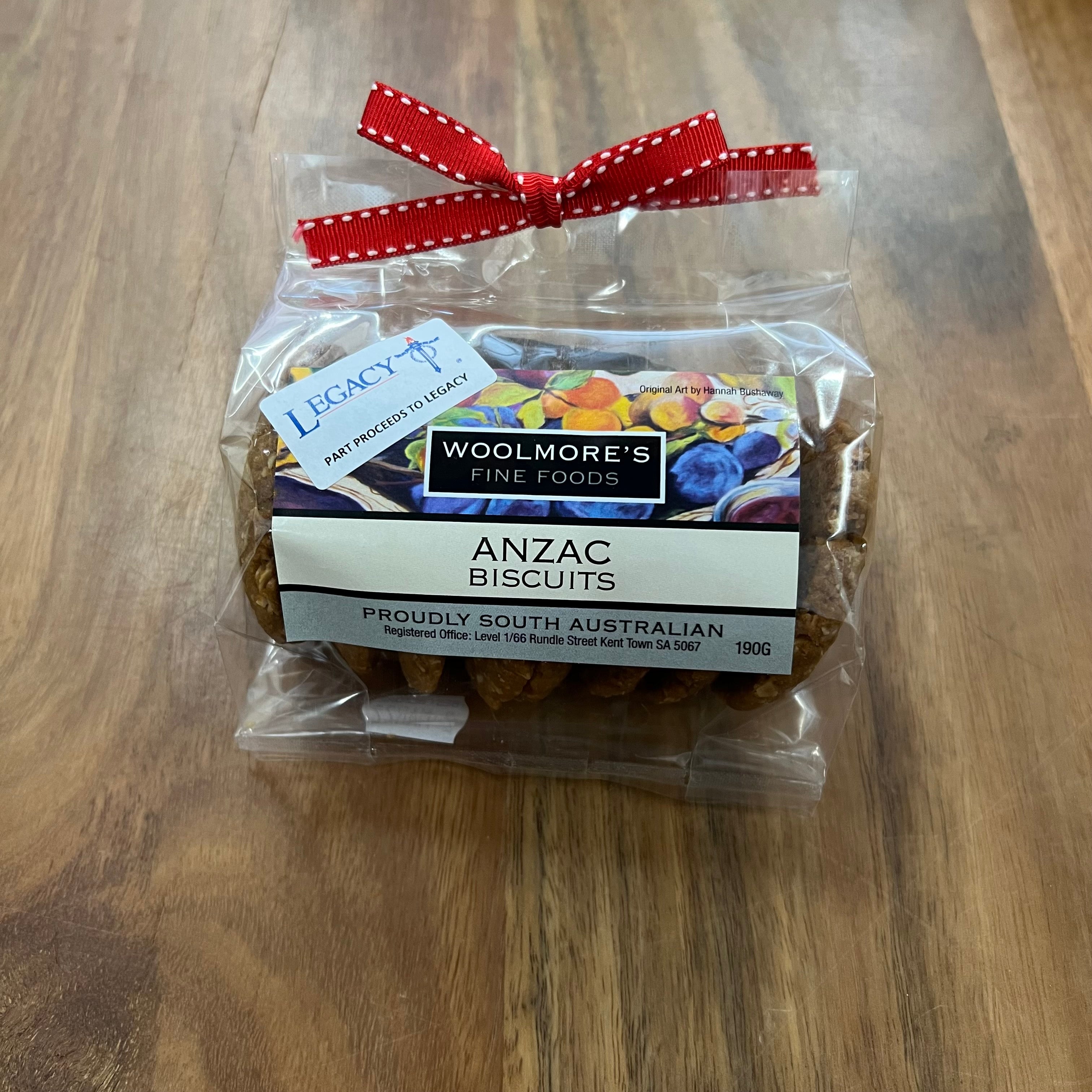 Woolmore’s Anzac Biscuits
