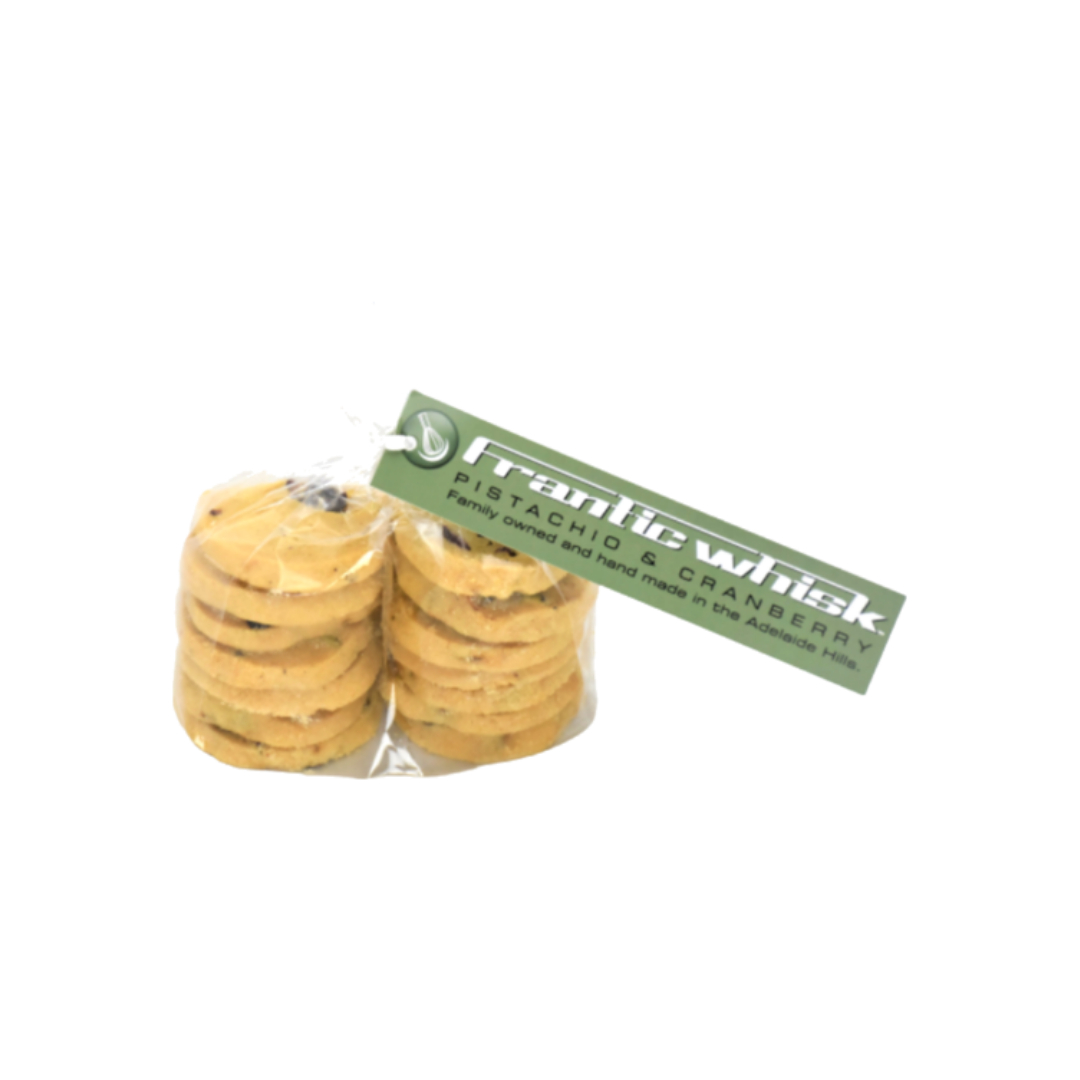 FW Pistachio & Cranberry Biscuits 190g